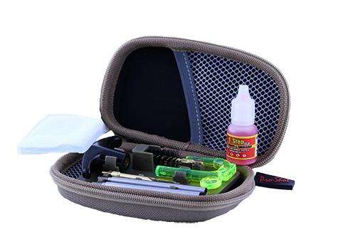 Cleaning Equipment Pro Shot Products Ready Series COMPACT CONCEALED CARRY PISTOL CLEANING KIT (9MM) .357-.45 CAL. • Model: Ready Series